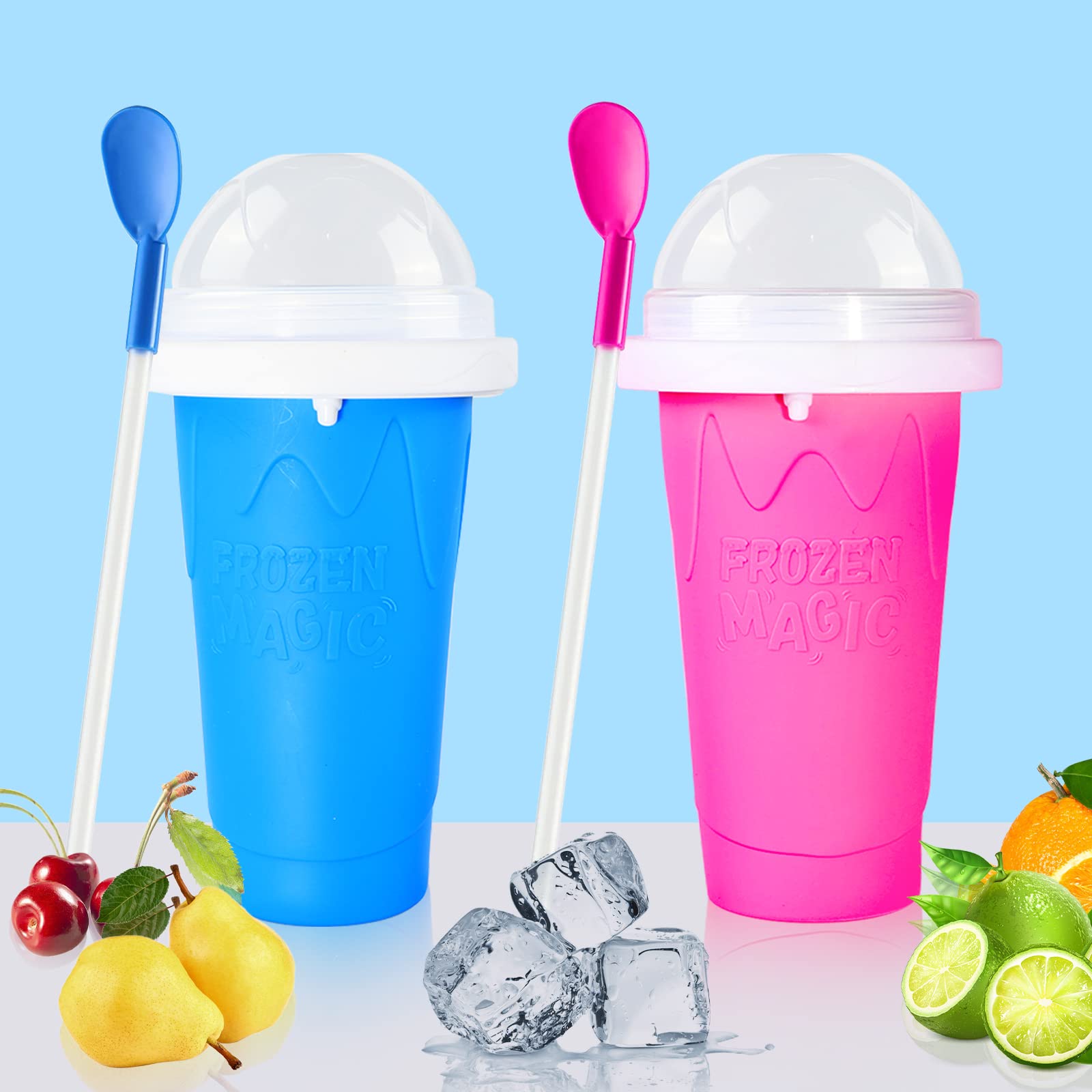 A stock image illustrating slush cups concepts