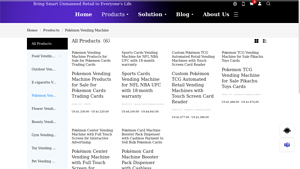 Smart Vending Machine - Pokémon & Sports Cards Vending Machines