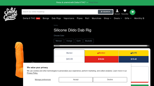 Smoke Cartel - Silicone Dildo Dab Rig