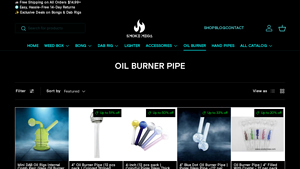 SmokeMEGA - Unbreakable Oil Burner Pipes