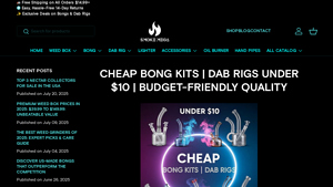 SmokeMega - Premium Glass Bowls and Downstems