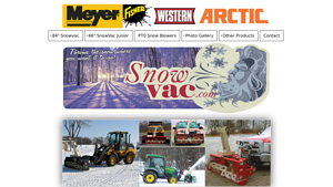 SnowVac - SnowVac 84 Front Mounted Snow Blower