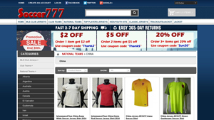 Soccer777 - Affordable China Soccer Jerseys