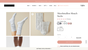 Softies - Slouchy Marshmallow Socks
