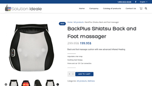 BackPlus - Shiatsu Back and Foot Massager
