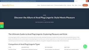 FREUT - Anal Plug Lingerie