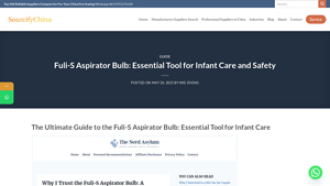 Sourcify China - Fuli-S Aspirator Bulb