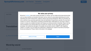 SpanishDict - Oxa Forte Translation