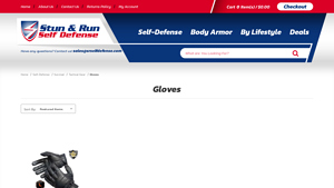 Police Force - Steel Shot Sap Gloves