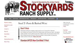 Stockyard Supply - Steel T-Posts