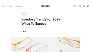 Stoggles - Trendy Eyewear Innovations
