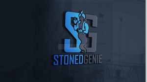 Stoned Genie - 9 Pink Heart Bong