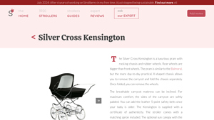 Silver Cross - Kensington Pram