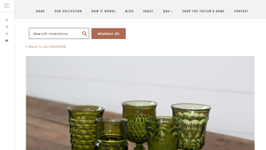 Sugar Creek Event Rentals - Green Goblets