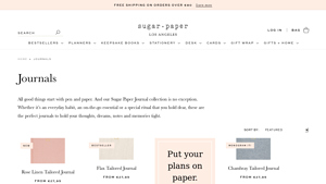 Sugar Paper - Tailored Journals Collection