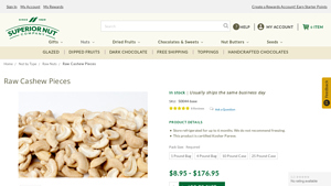 Superior Nut Company - Raw Cashew Pieces
