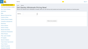 Stanley Wholesale - Diverse Product Range