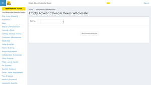 Supply Leader - Advent Calendar Boxes