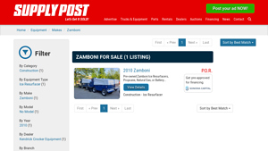 Zamboni - Ice Resurfacer for Sale