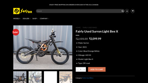 Surron - Fairly Used Light Bee X