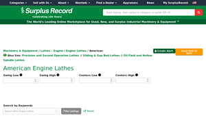 American - Engine Lathes for Sale