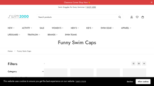 Swim2000 - Funny & Colorful Swim Caps