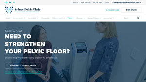 Sydney Pelvic Clinic - Emsella Chair