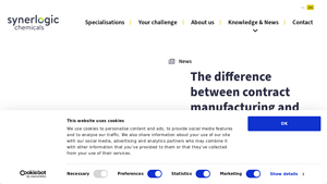 Synerlogic Chemicals - Contract & Toll Manufacturing Services