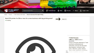 T-Shirt Forums - Printer Recommendations