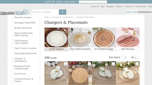 TableclothsFactory - Chargers & Placemats