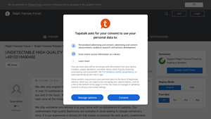 Tapatalk - High-Quality Counterfeit Banknotes