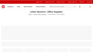 Target - Letter Openers