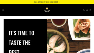 Royal Asia - Chilean Sea Bass Dumplings