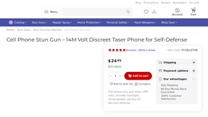 TBO Tech - Cell Phone Stun Gun