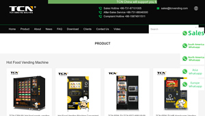TCN - Hot Food Vending Machines