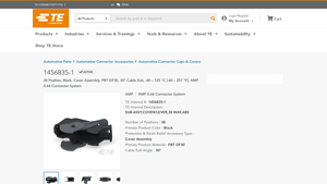 TE Connectivity - AMP Automotive Connector Caps & Covers