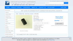 TE Connectivity - PBT-GF30 Connector