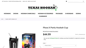 Ploox - X Party Hookah Cup