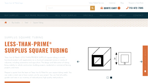 Texas Iron and Metal - Surplus Square Tubing