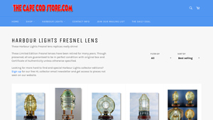 The Cape Cod Store - Harbour Lights Fresnel Lens