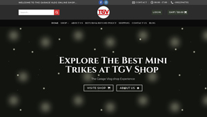 The Garage Vlog Shop - Mini Trikes