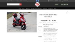 Taotao - ATE 500W Scooter