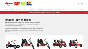 DINO CARS - Pedal Karts