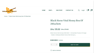 Honey Valley - Black Horse 24 Sachets