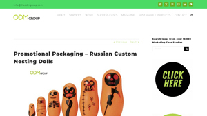 The ODM Group - Custom Nesting Dolls