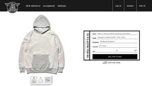 The Real McCoy's - Thermal Sweatshirt Two Tone