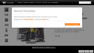 Thermaltake - Core P3 Tempered Glass Curved Edition