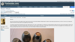 Western Wheels - Turbine Style Aluminum Wheels
