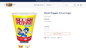Slush Puppie - 12 oz Cups
