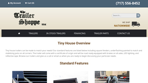 The Trailer Shoppe - Customizable Tiny House Trailers